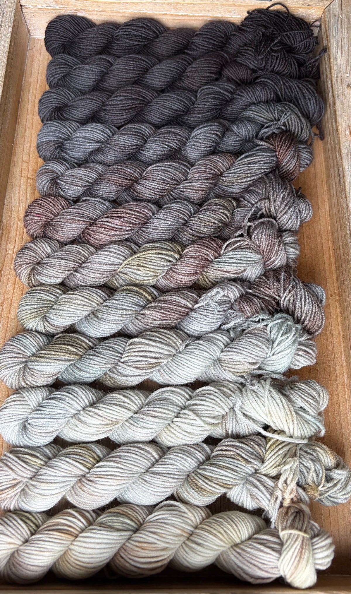 24 Skein Mini Yarn Fade - Squishy Sock Base