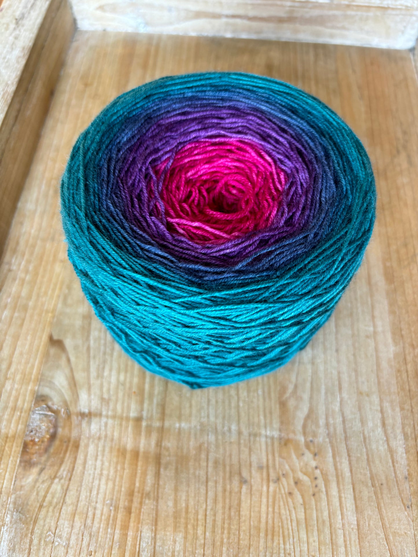 Hand Dyed Yarn Gradient