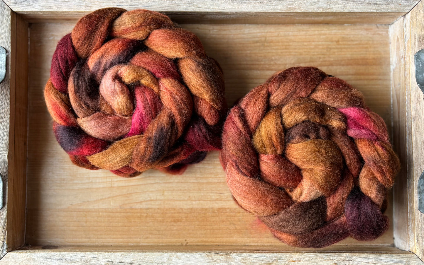 Hand Spun Yarn - 100% Untreated Merino Wool