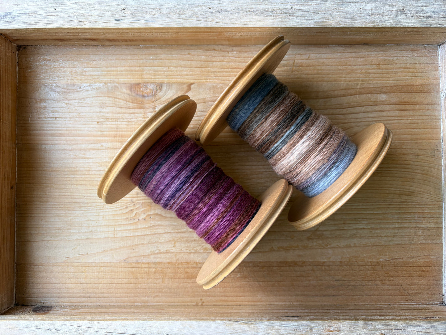 Hand Spun Yarn - 80% Superwash Merino/20% Nylon