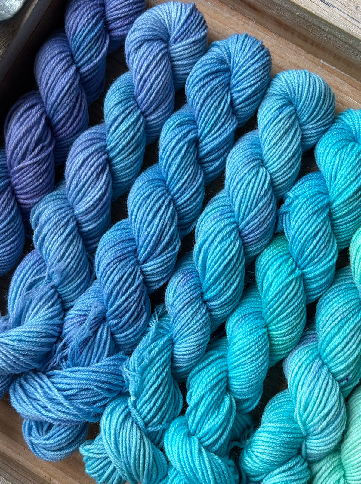 24 Skein Mini Yarn Fade - Squishy Sock Base