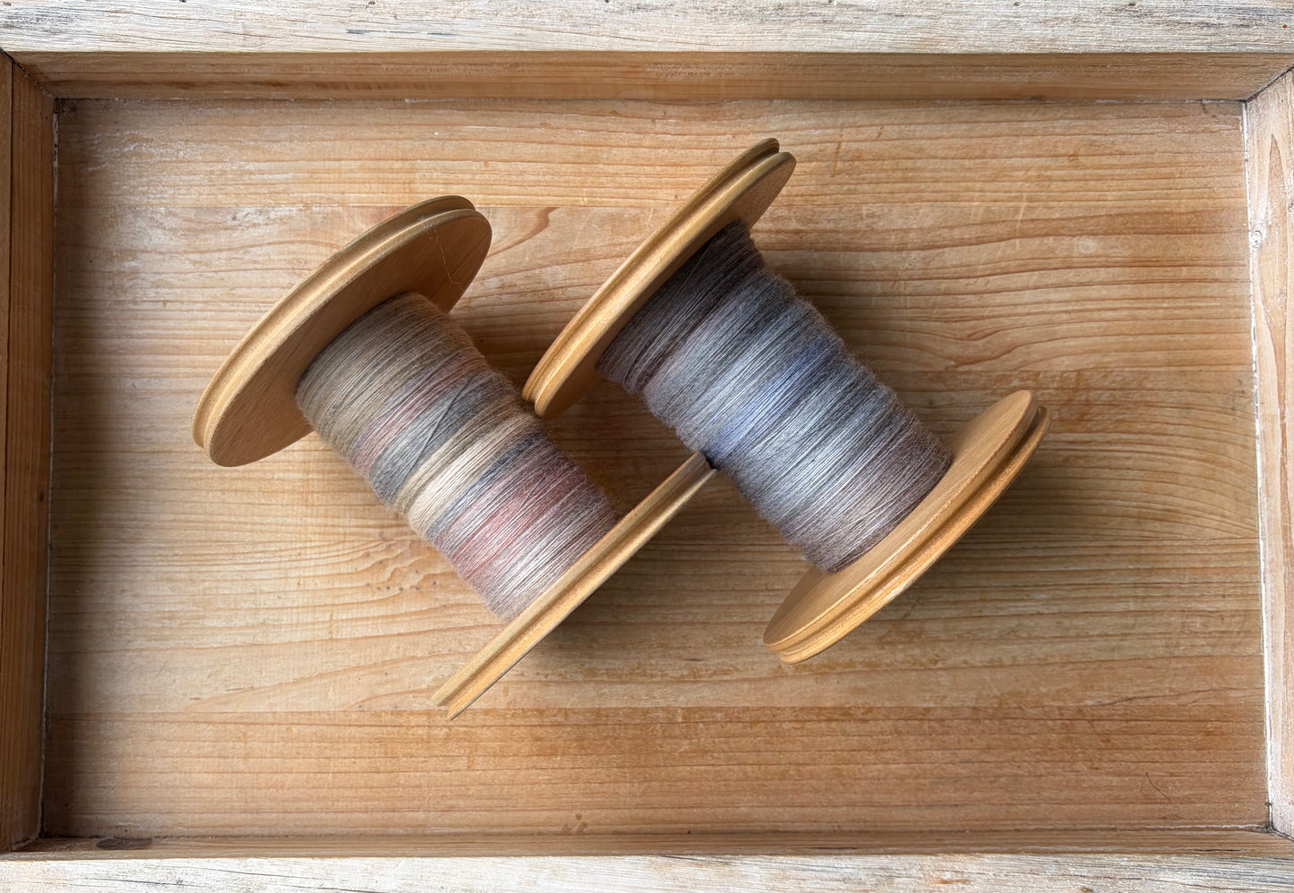 Hand Spun Yarn - 100% Untreated Merino Wool