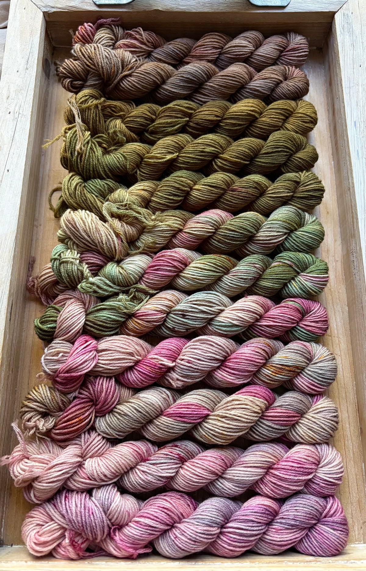 24 Skein Mini Yarn Fade - Squishy Sock Base
