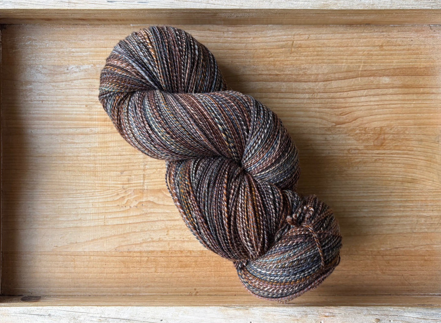 Hand Spun Yarn - 100% Superwash Merino Wool