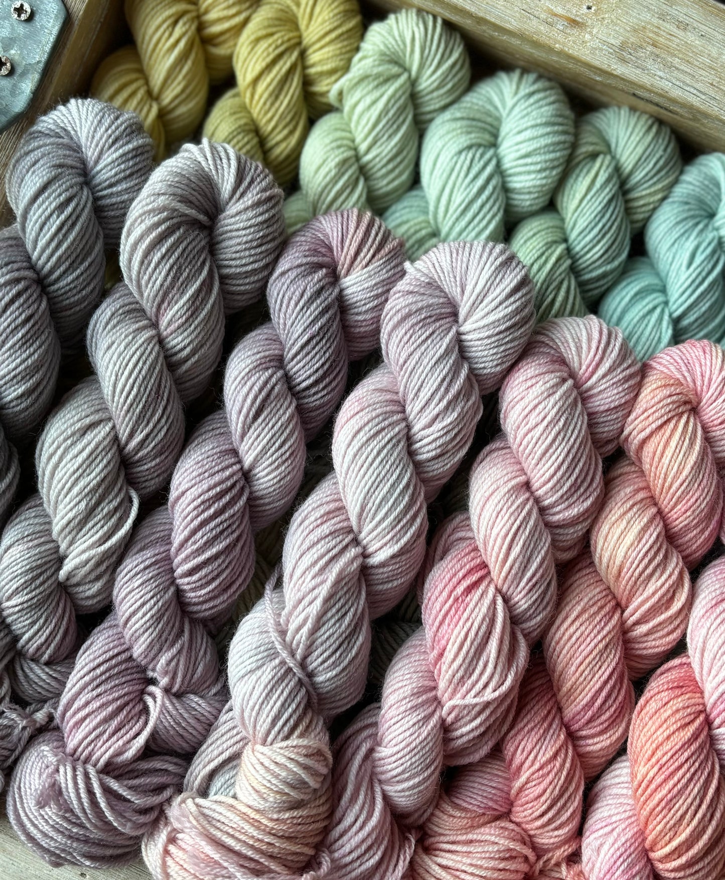 24 Skein Mini Yarn Fade - Squishy Sock Base