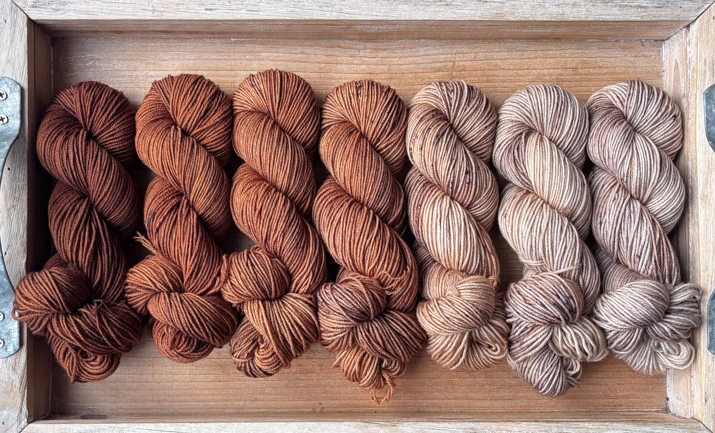 15 Skein Mini Yarn Fade - Squishy Sock Base