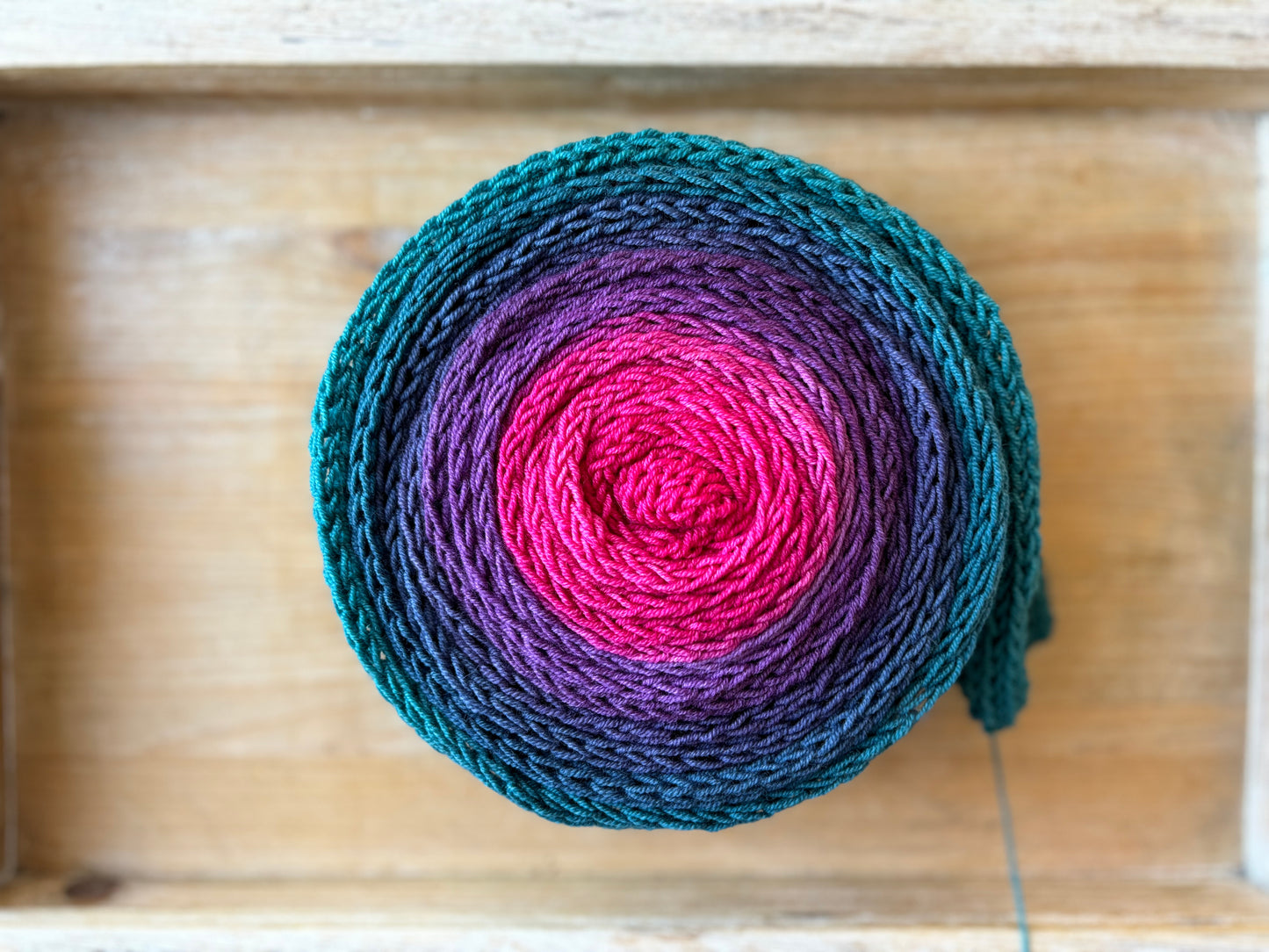Hand Dyed Yarn Gradient