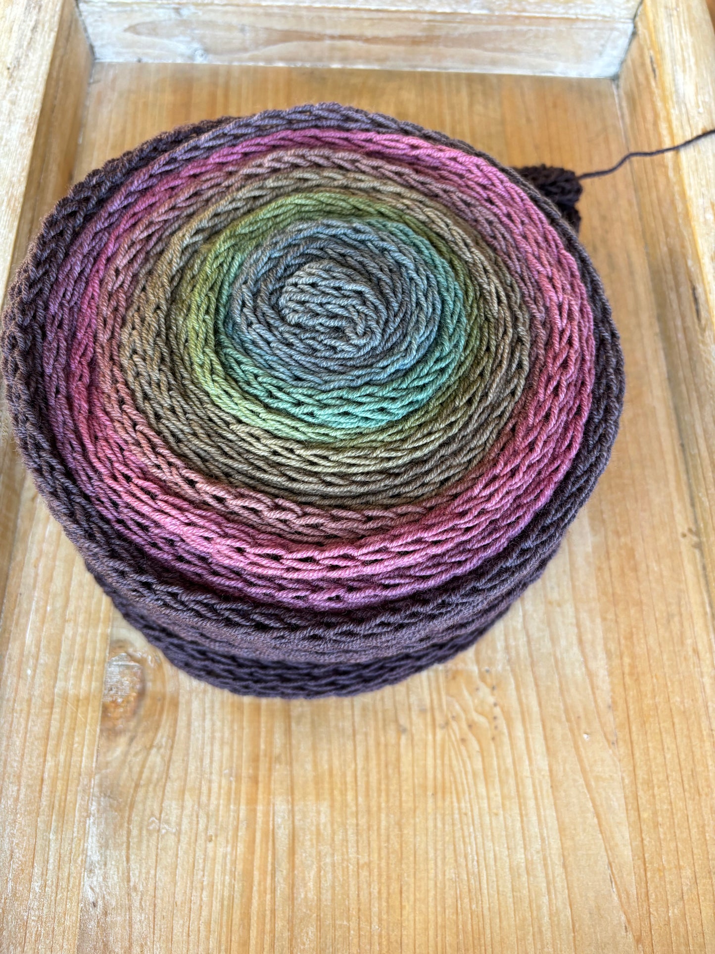 Hand Dyed Yarn Gradient