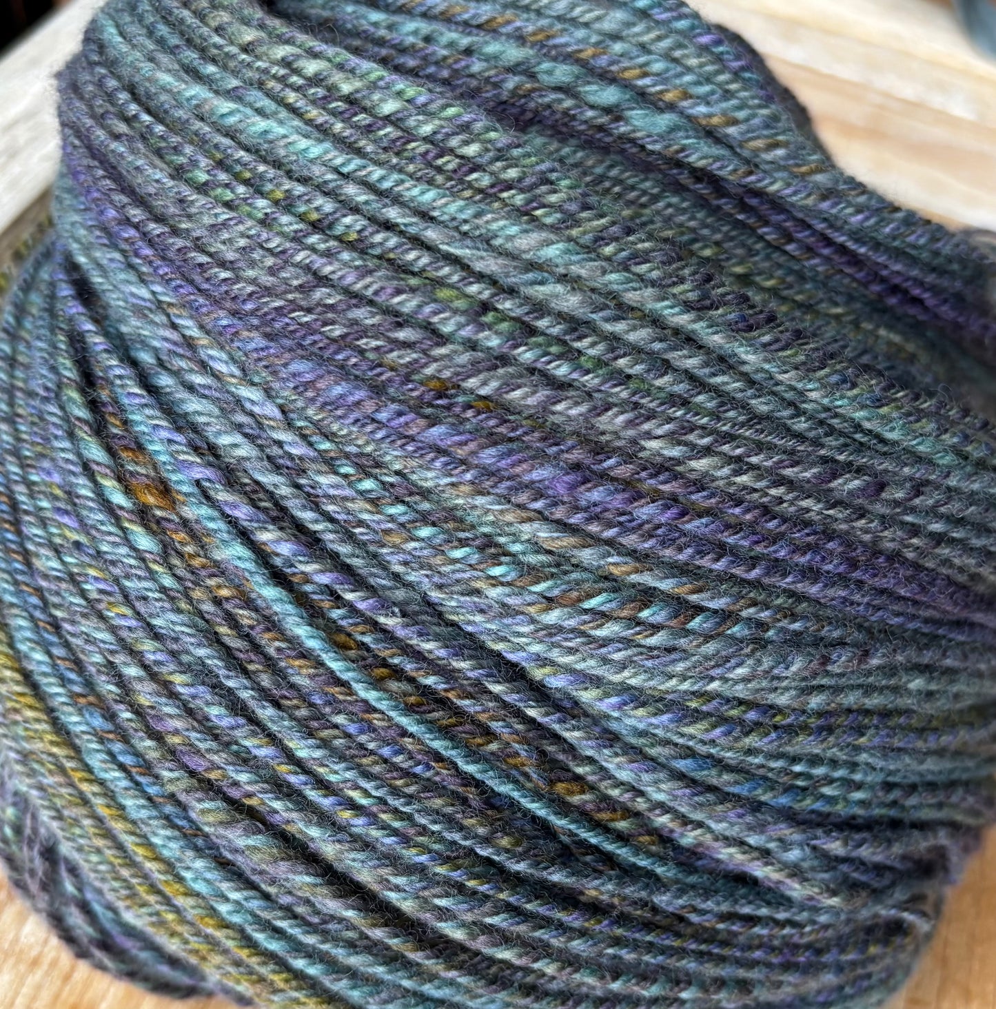 Hand Spun Yarn - 100% Untreated Merino Wool