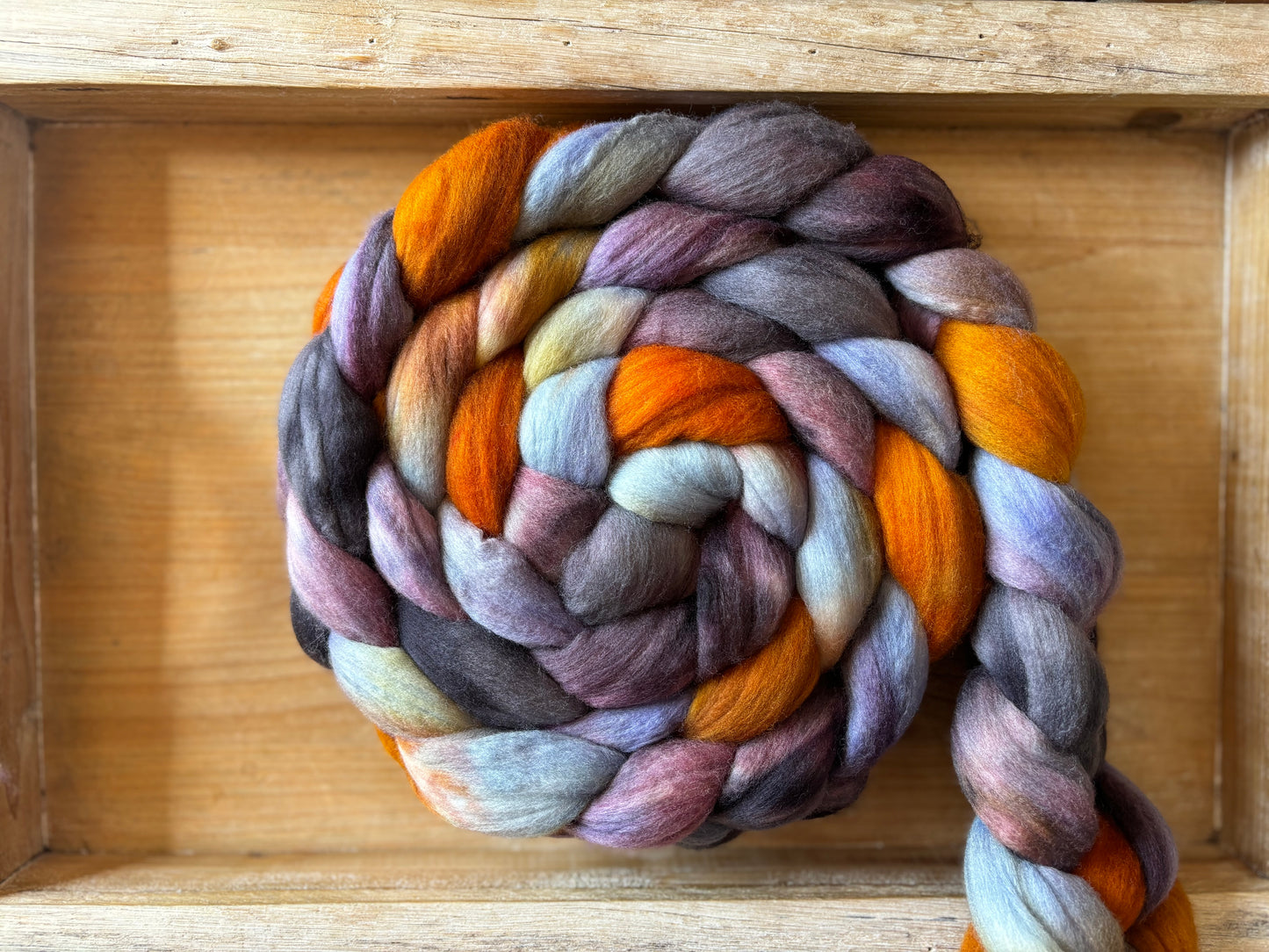 Flicker and Flame - 100 grams of Spinning Fibre