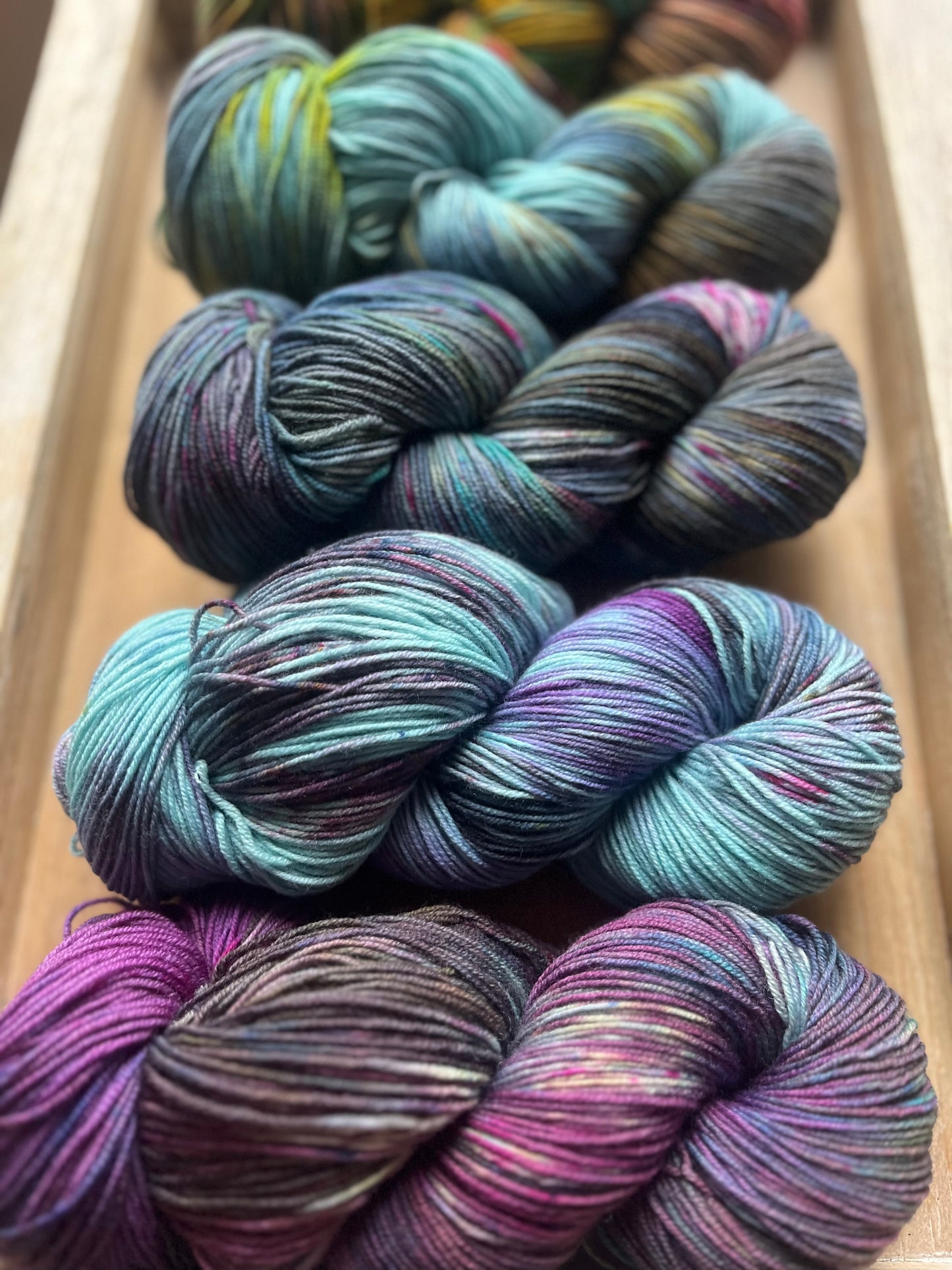 5 Skein Fade on Squishy Sock Base