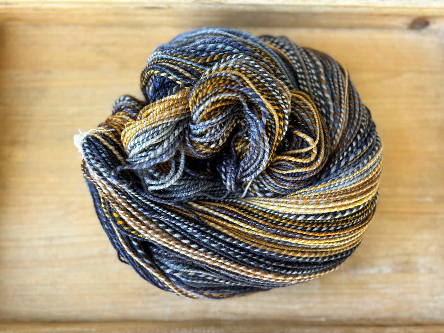 Hand Spun Yarn - 100% Superwash Merino Wool