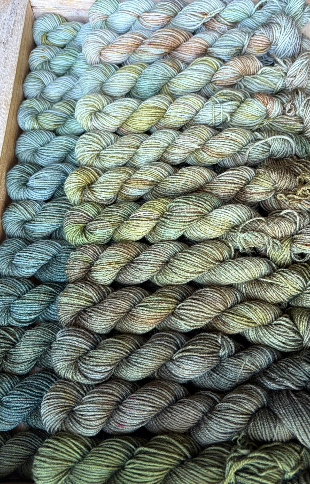 24 Skein Mini Yarn Fade - Squishy Sock Base
