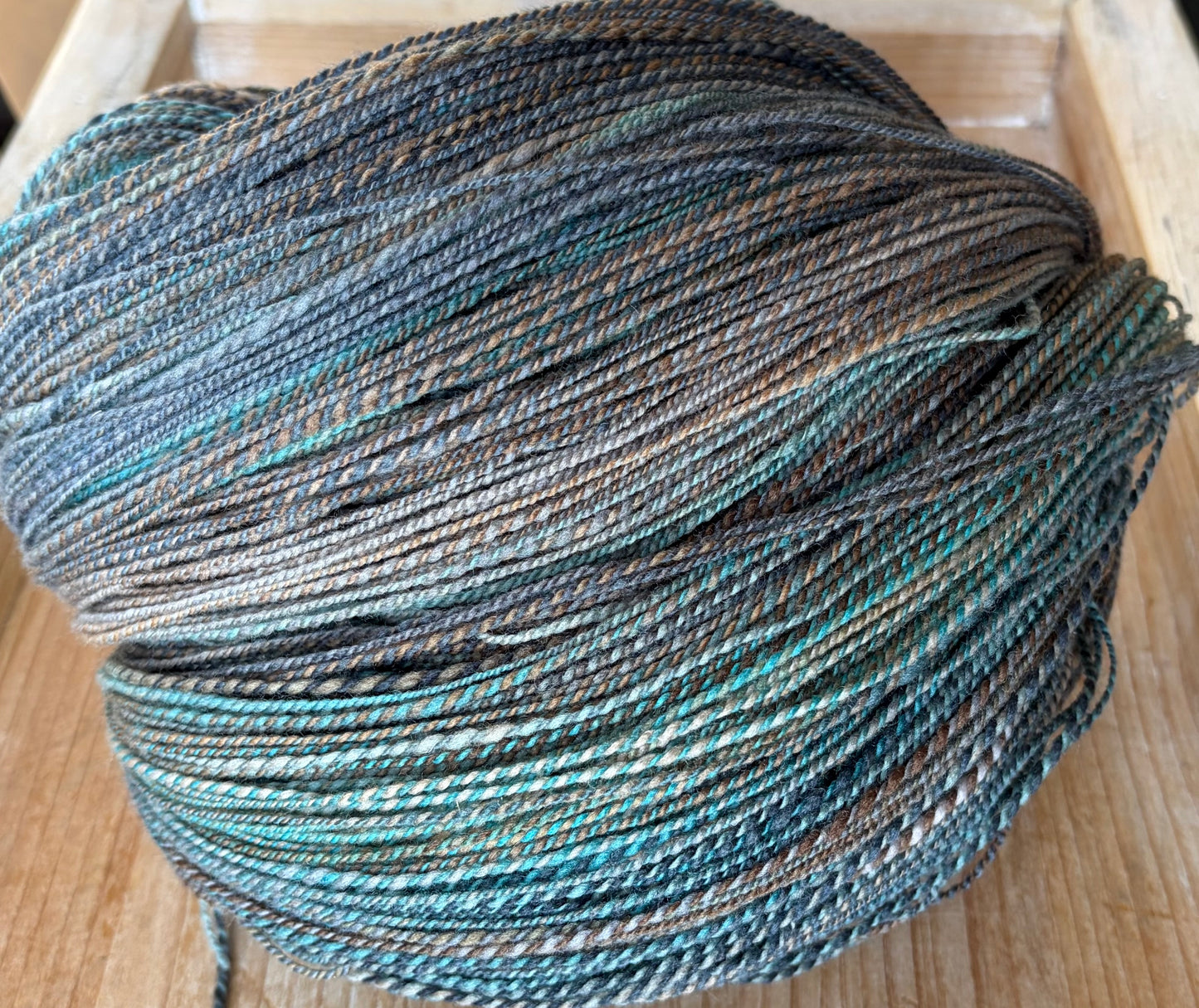 Hand Spun Yarn - 80% Superwash Merino/20% Nylon