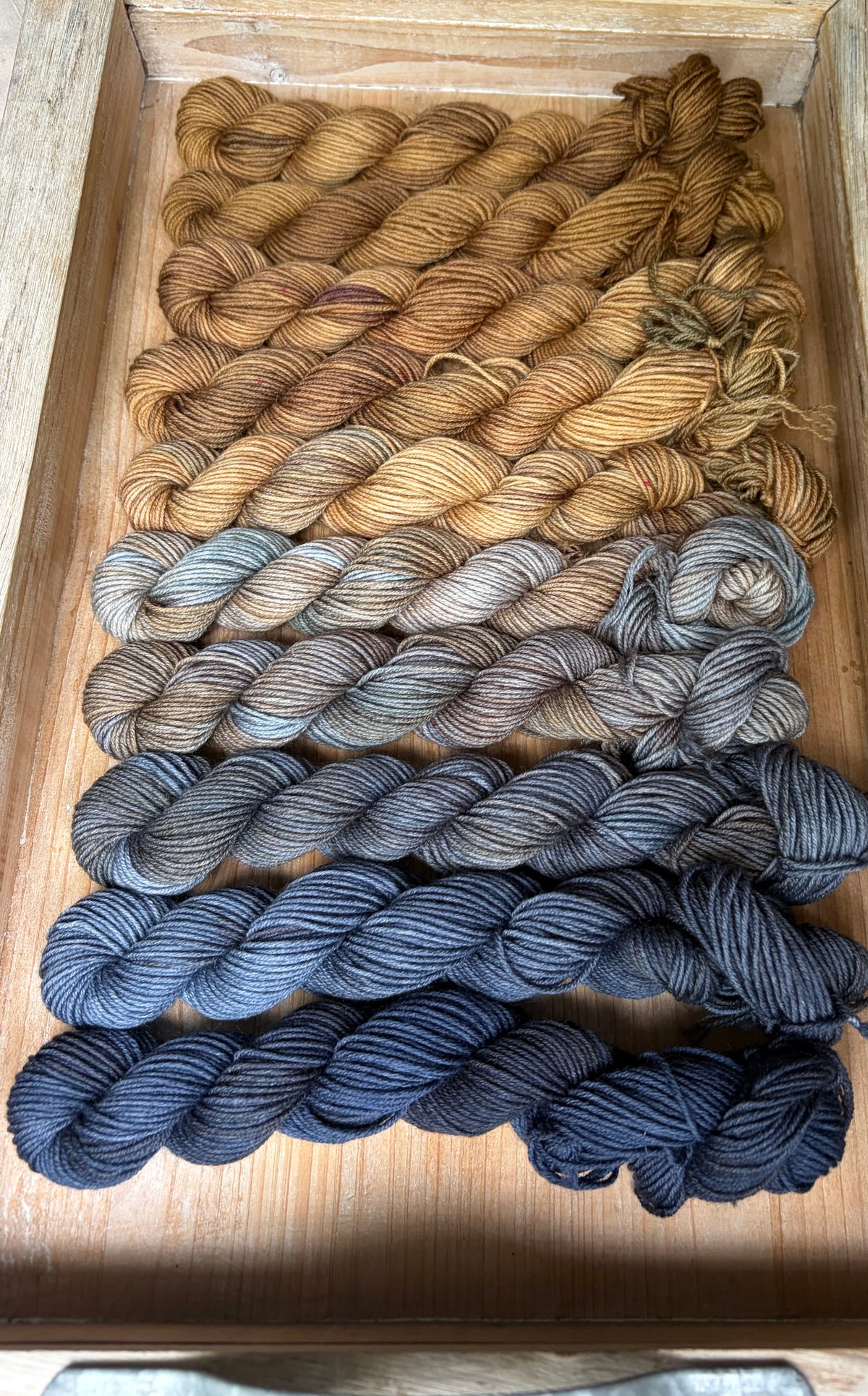 10 Skein Mini Yarn Fade - Squishy Sock Base