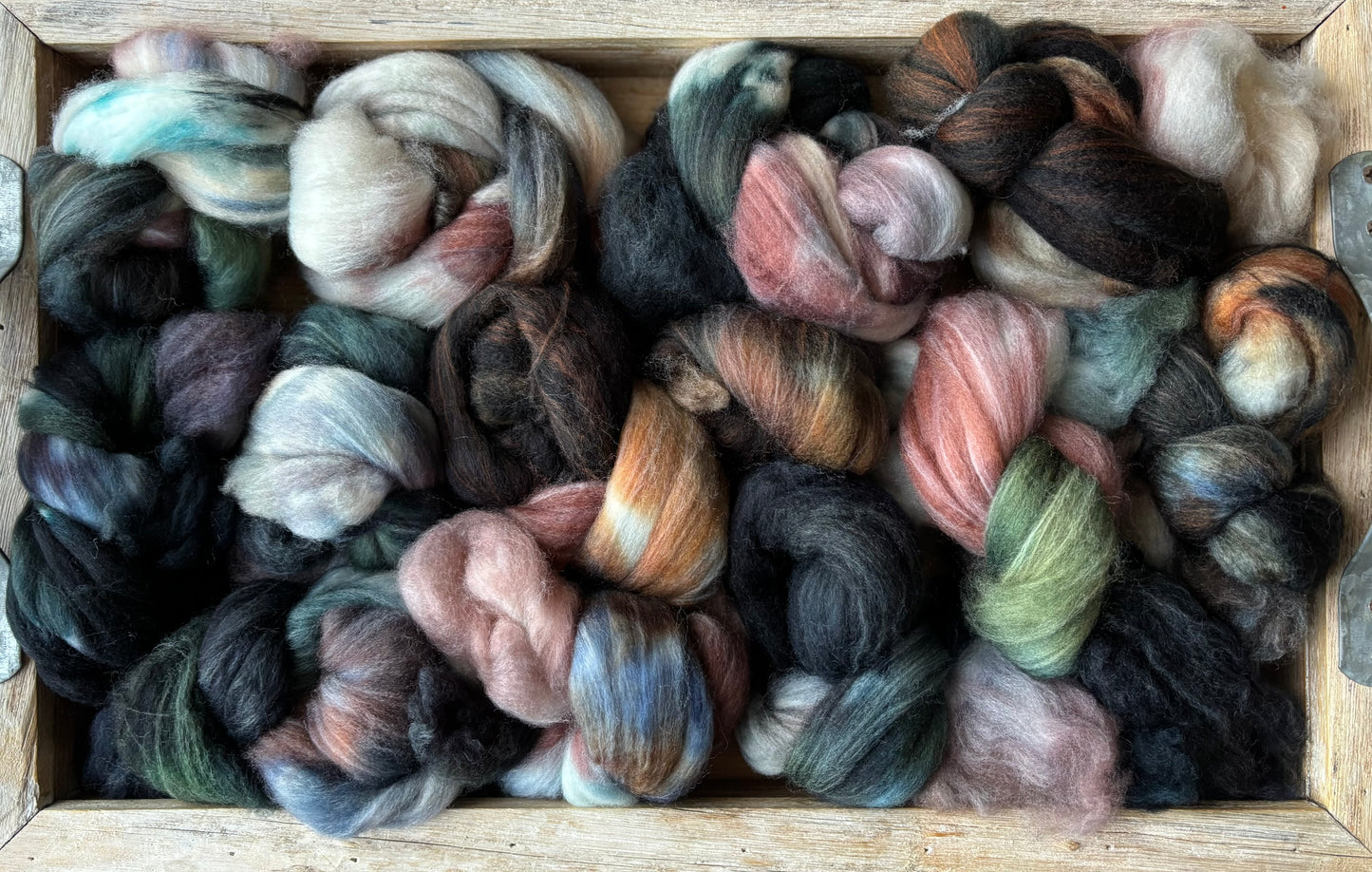 Hand Spun Yarn - 80% Superwash Merino/20% Nylon