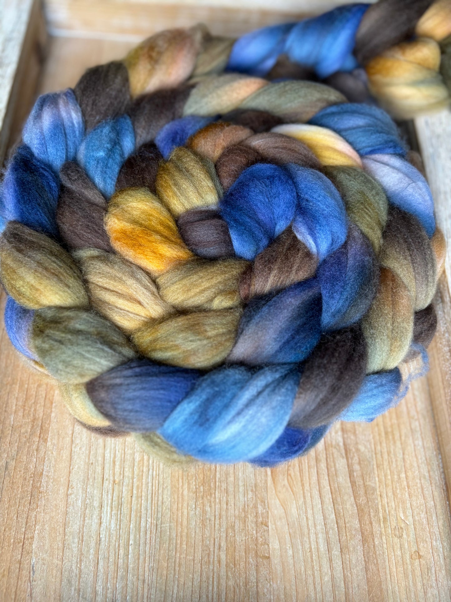 Sunflower Fields - 100 grams of Spinning Fibre