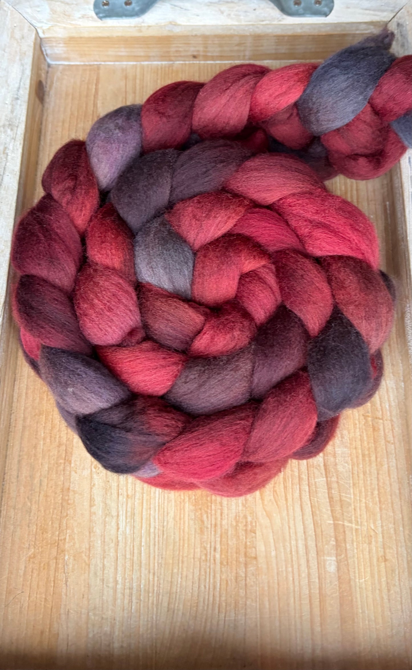 Polwarth - 22 Micron - One of a Kind Batch - 100 grams of Spinning Fibre - Hand Dyed Combed Top