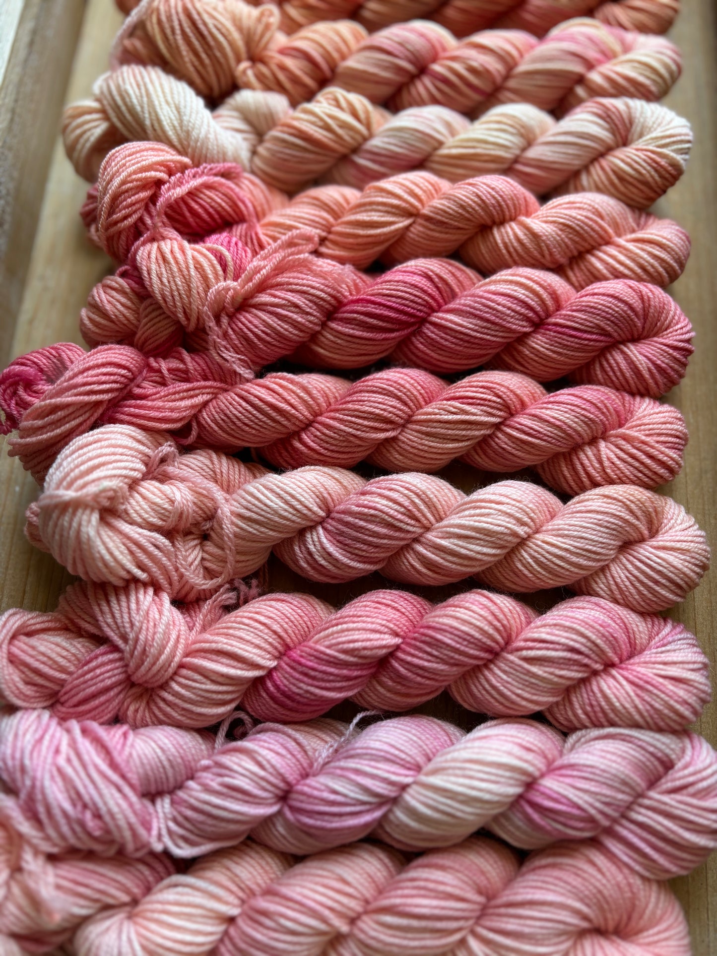 24 Skein Mini Yarn Fade - Squishy Sock Base