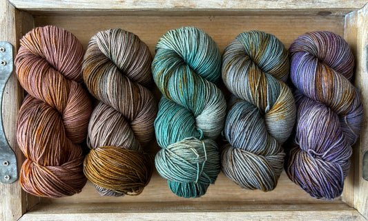 5 Skein Fade on Squishy Sock Base