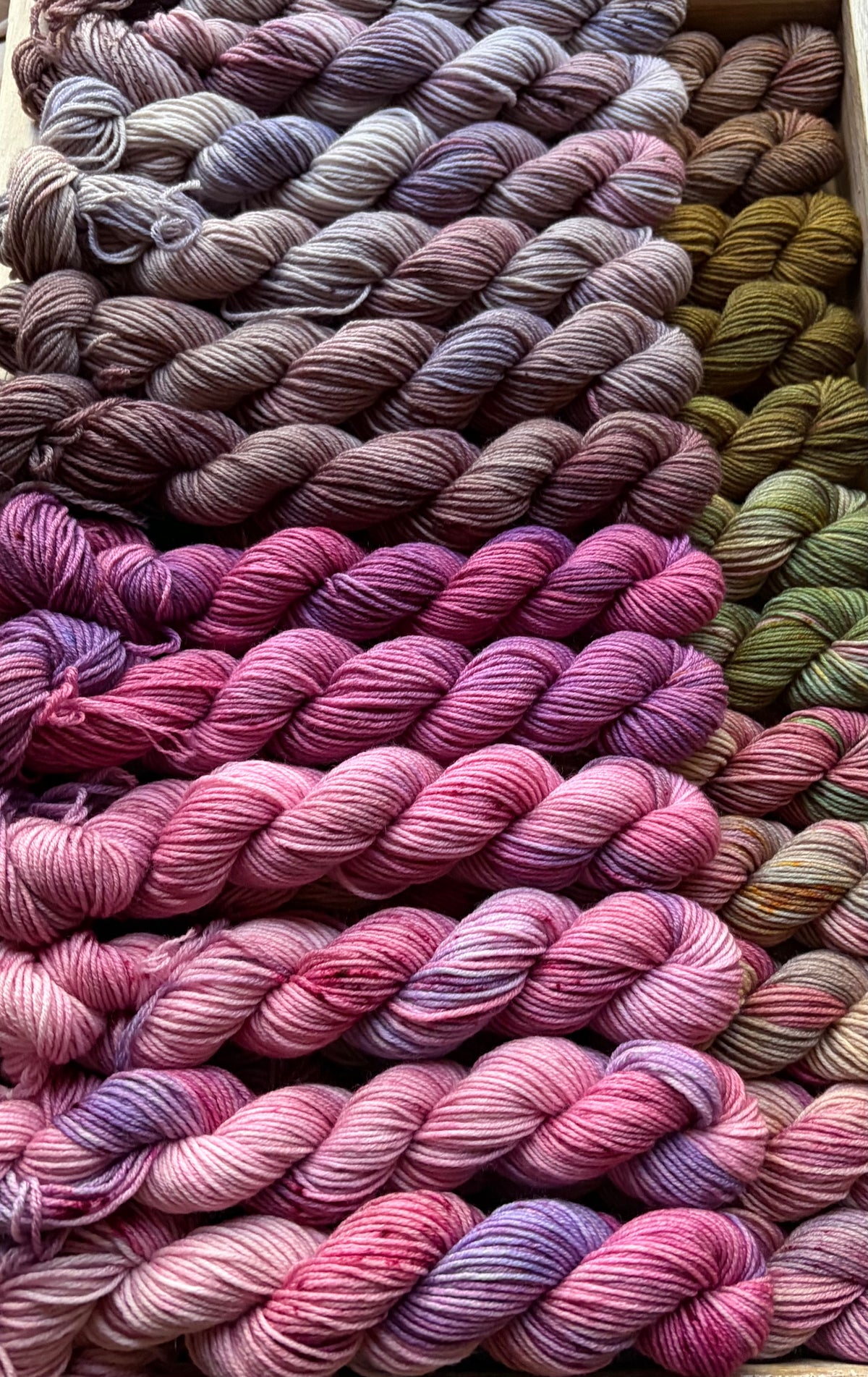 24 Skein Mini Yarn Fade - Squishy Sock Base