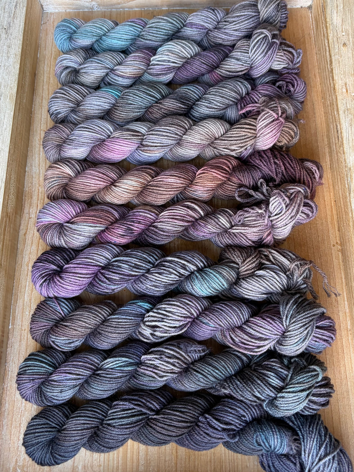10 Skein Mini Yarn Fade - Squishy Sock Base