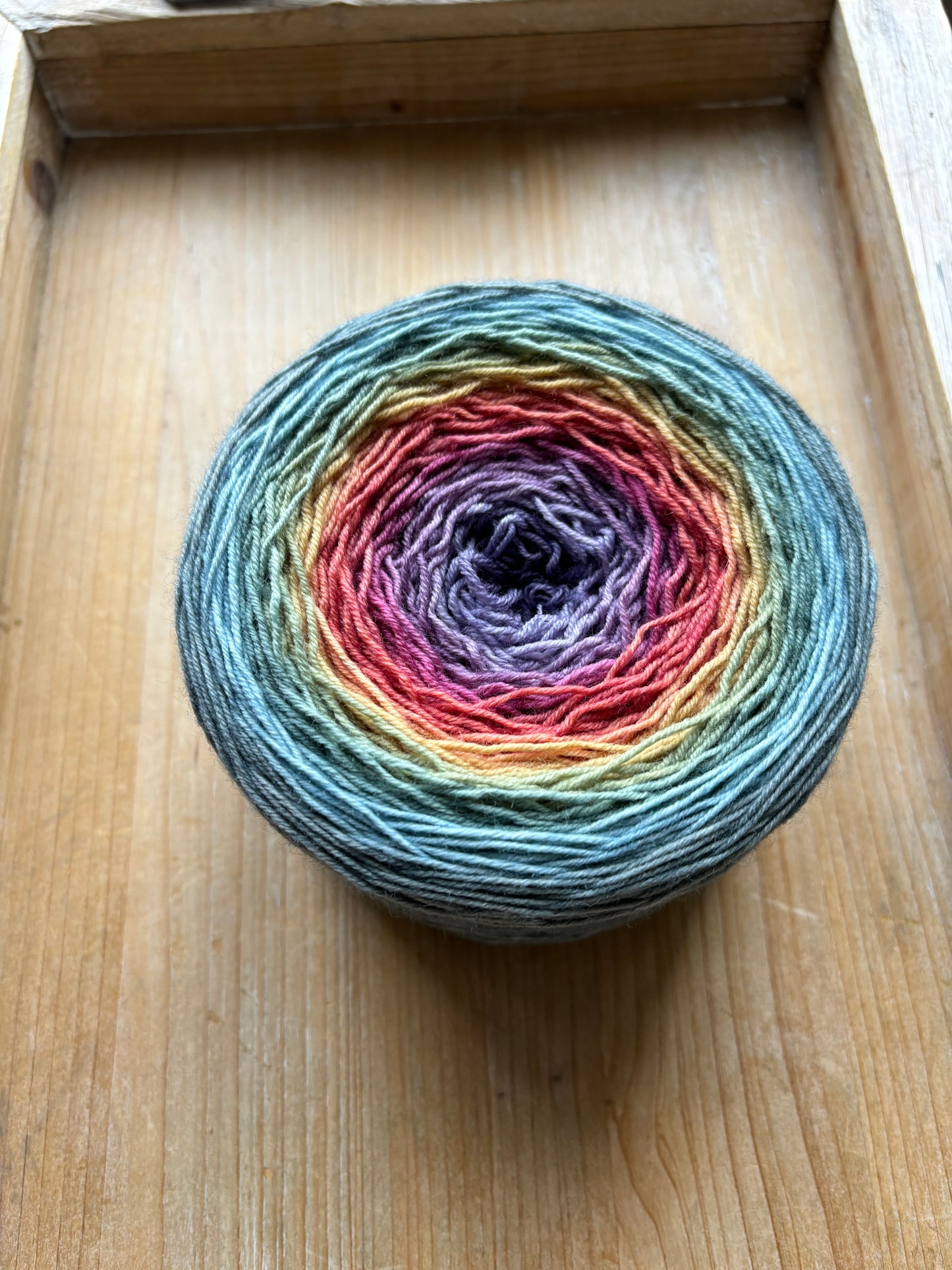 Hand Dyed Yarn Gradient