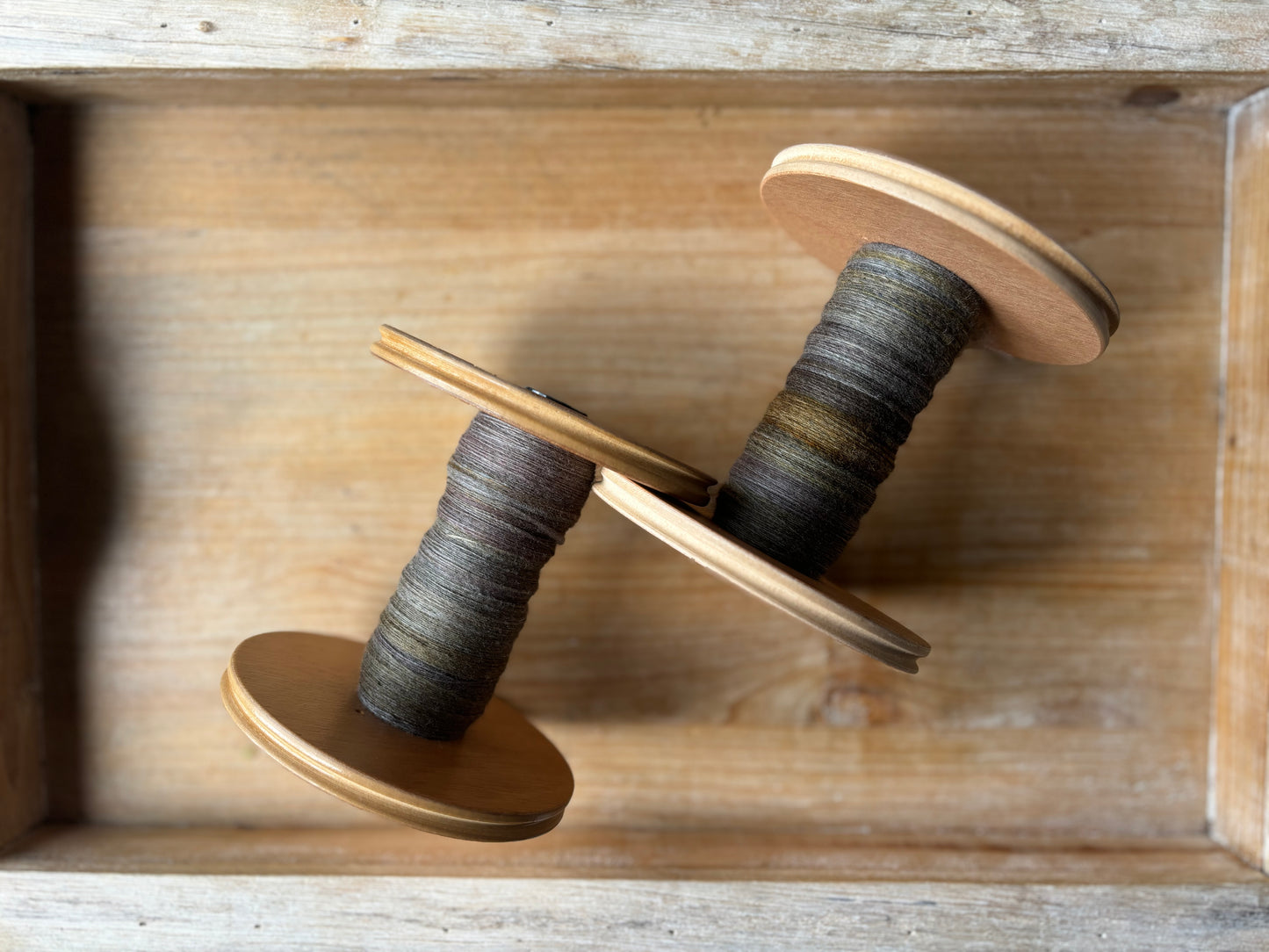 Hand Spun Yarn - 100% Untreated Merino Wool