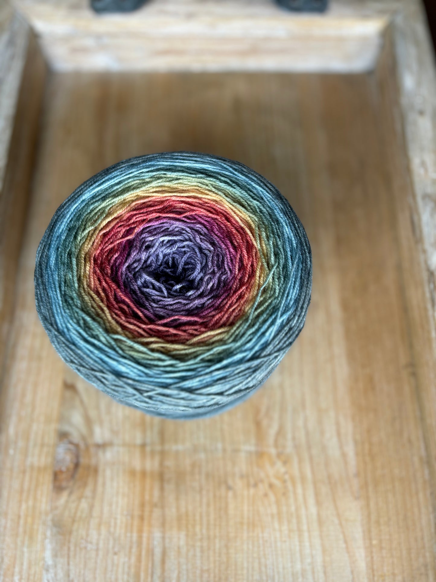 Hand Dyed Yarn Gradient