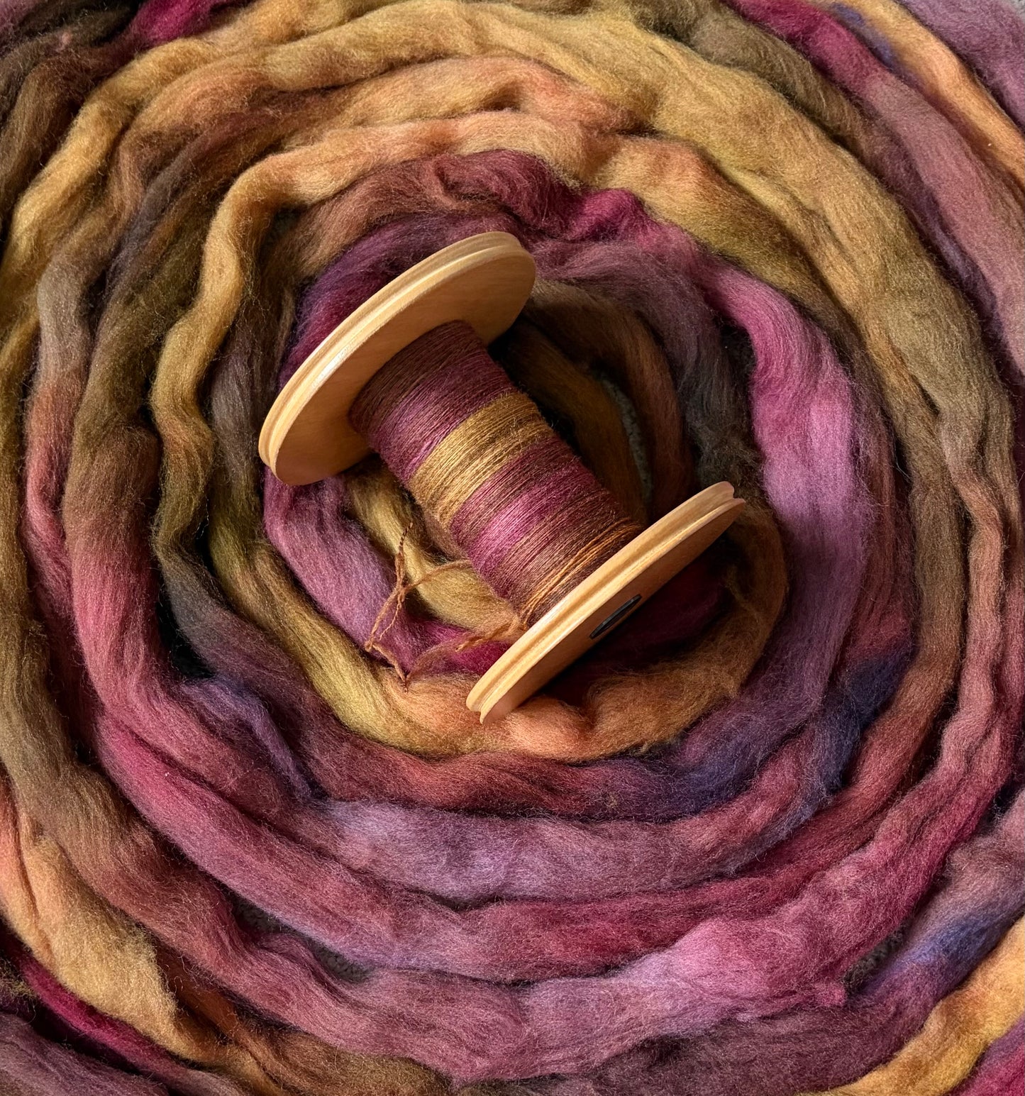 Hand Spun Yarn - 100% Polwarth - Sweater Quantity