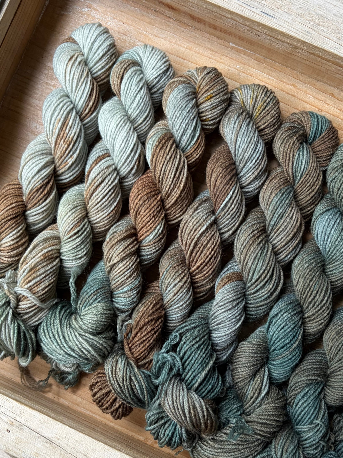 10 Skein Mini Yarn Fade - Squishy Sock Base