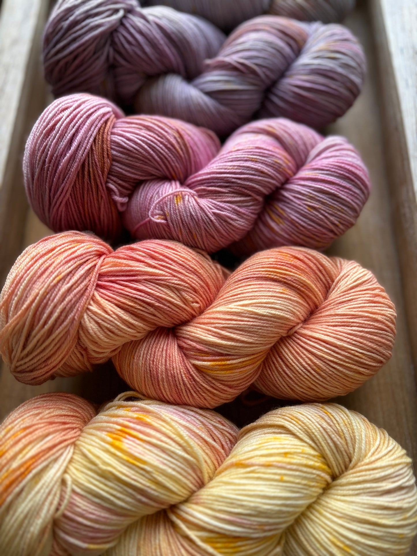 5 Skein Fade on Squishy Sock Base