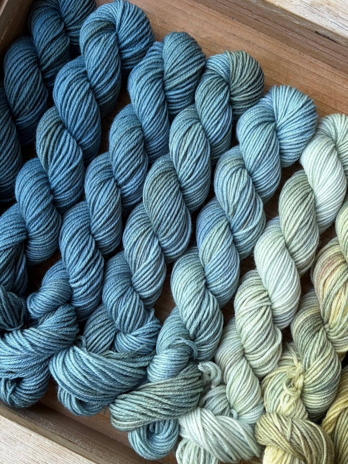 12 Skein Mini Yarn Fade - Squishy Sock Base