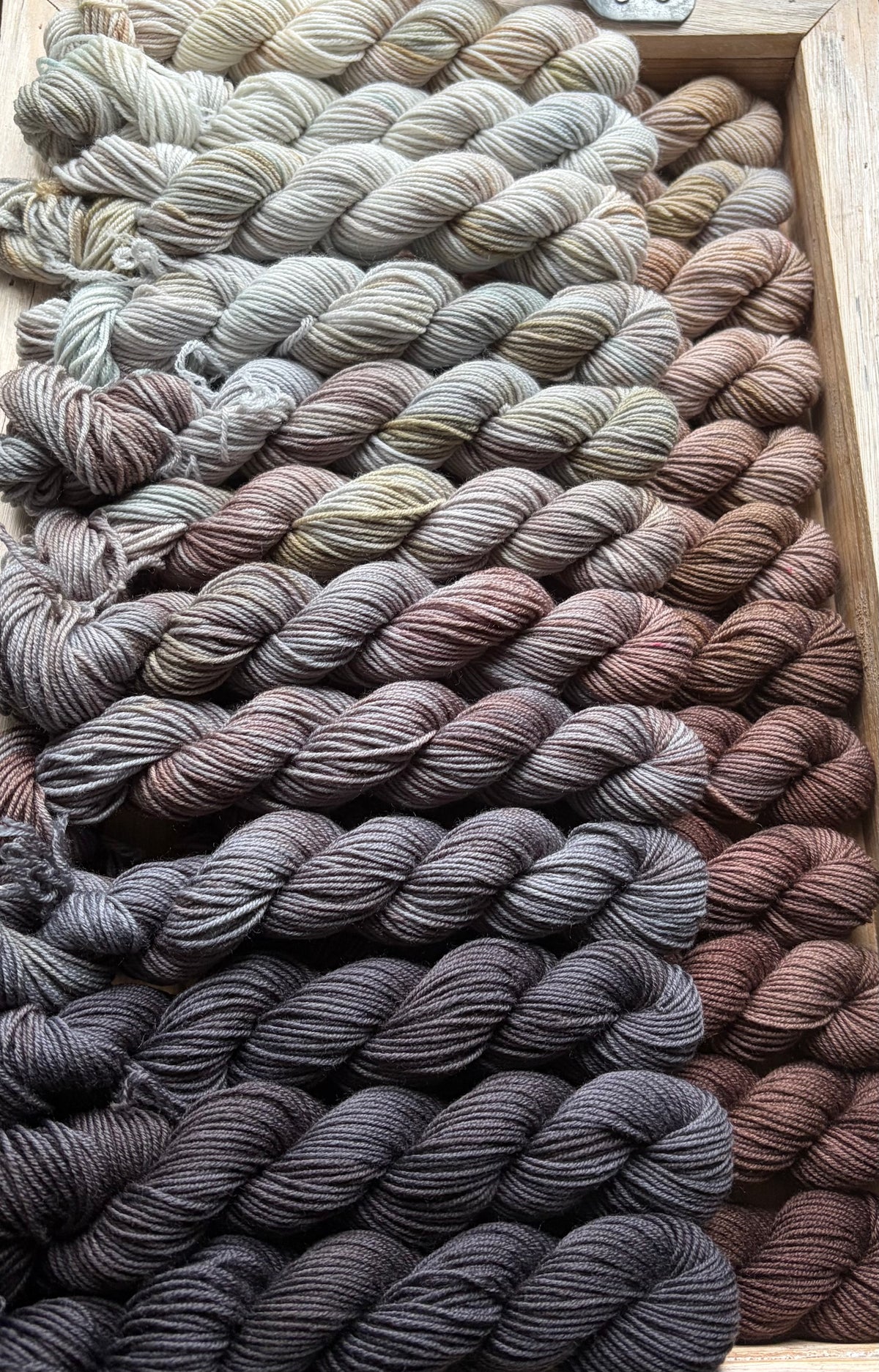 24 Skein Mini Yarn Fade - Squishy Sock Base
