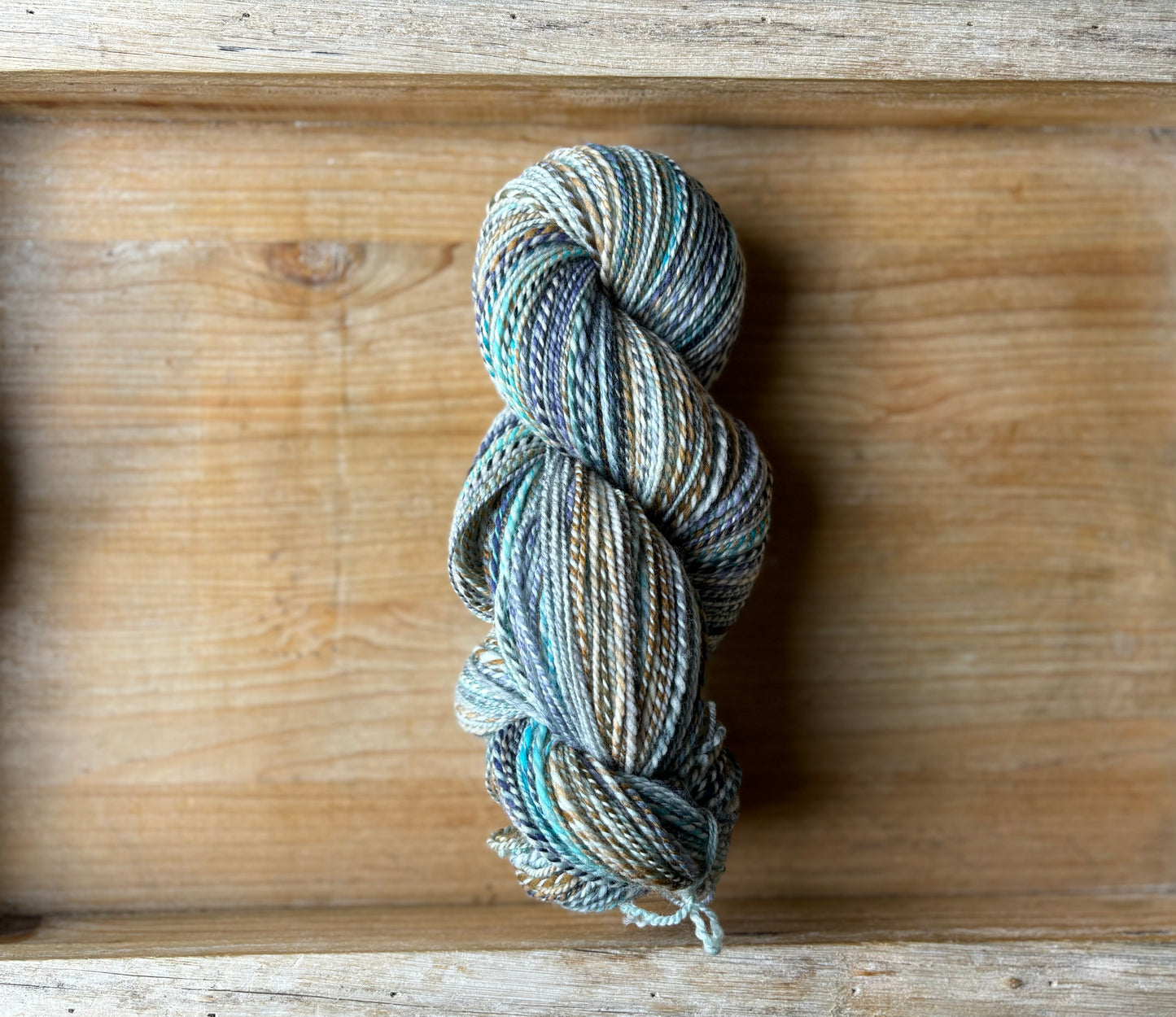 Hand Spun Yarn - 100% Superwash Merino Wool