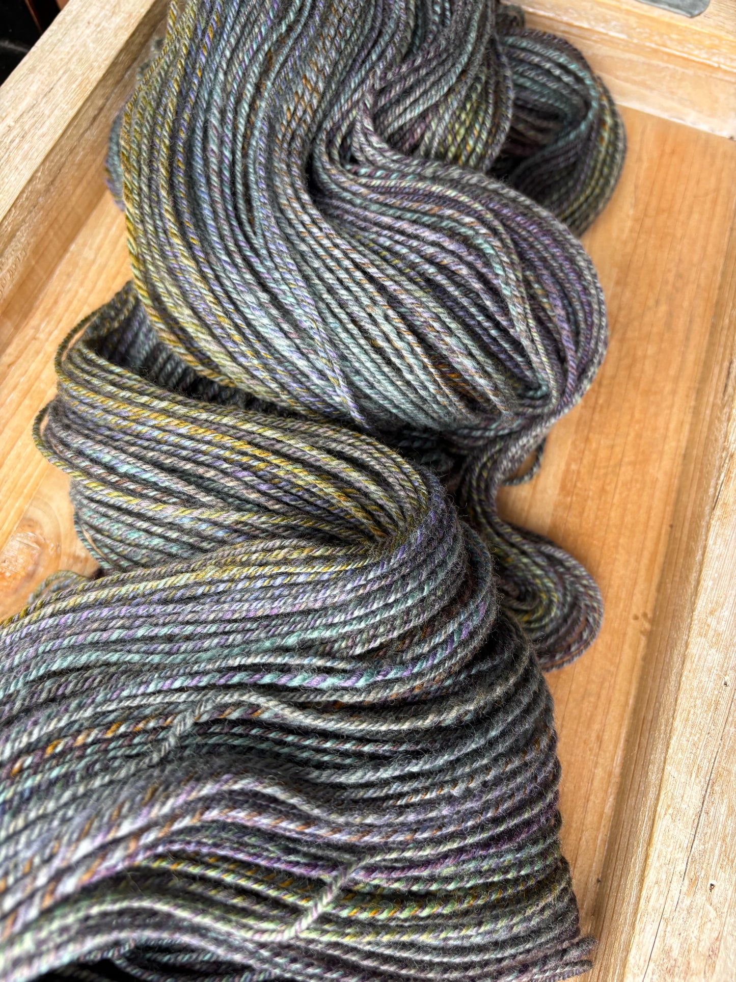 Hand Spun Yarn - 100% Untreated Merino Wool