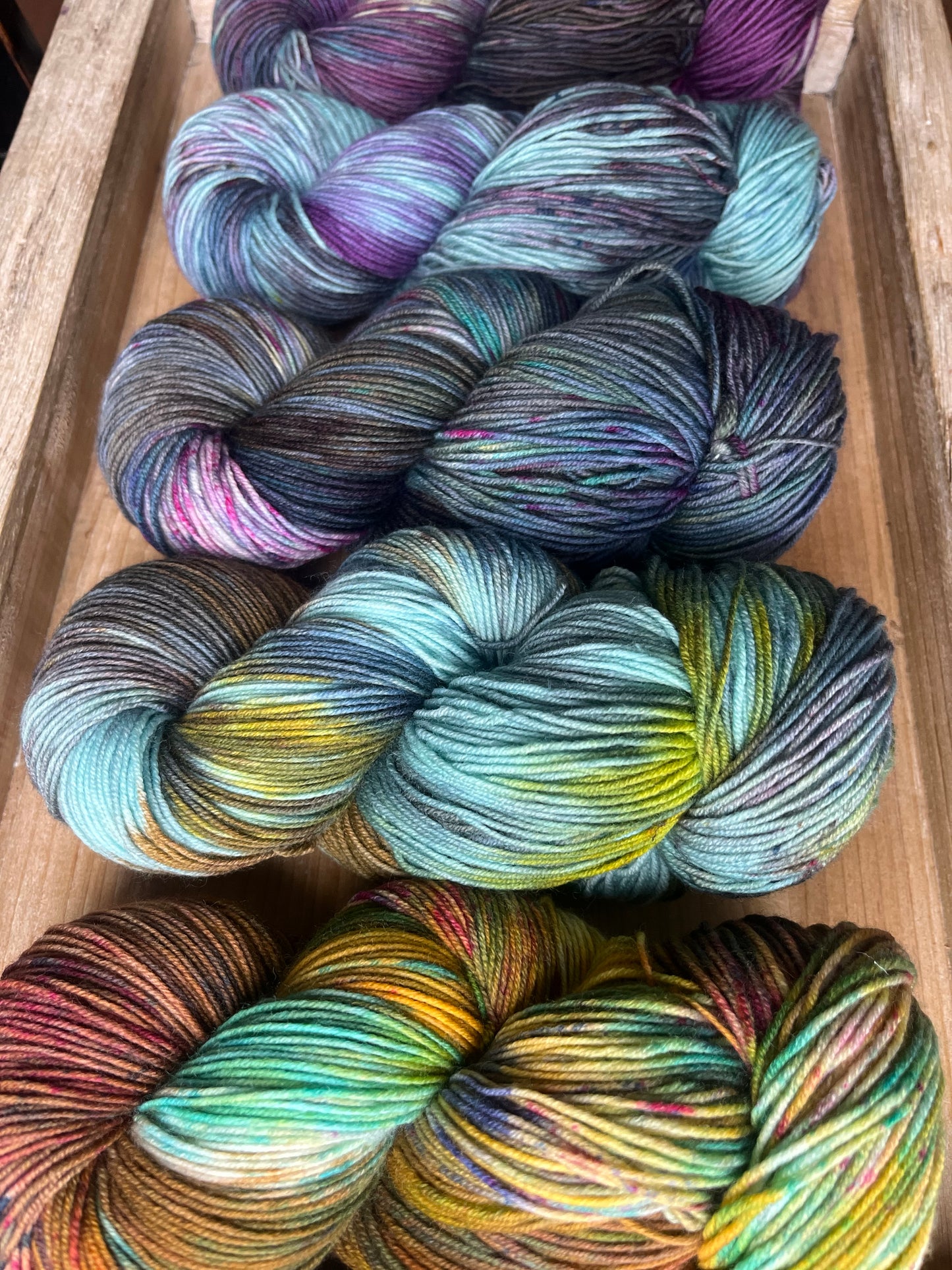 5 Skein Fade on Squishy Sock Base