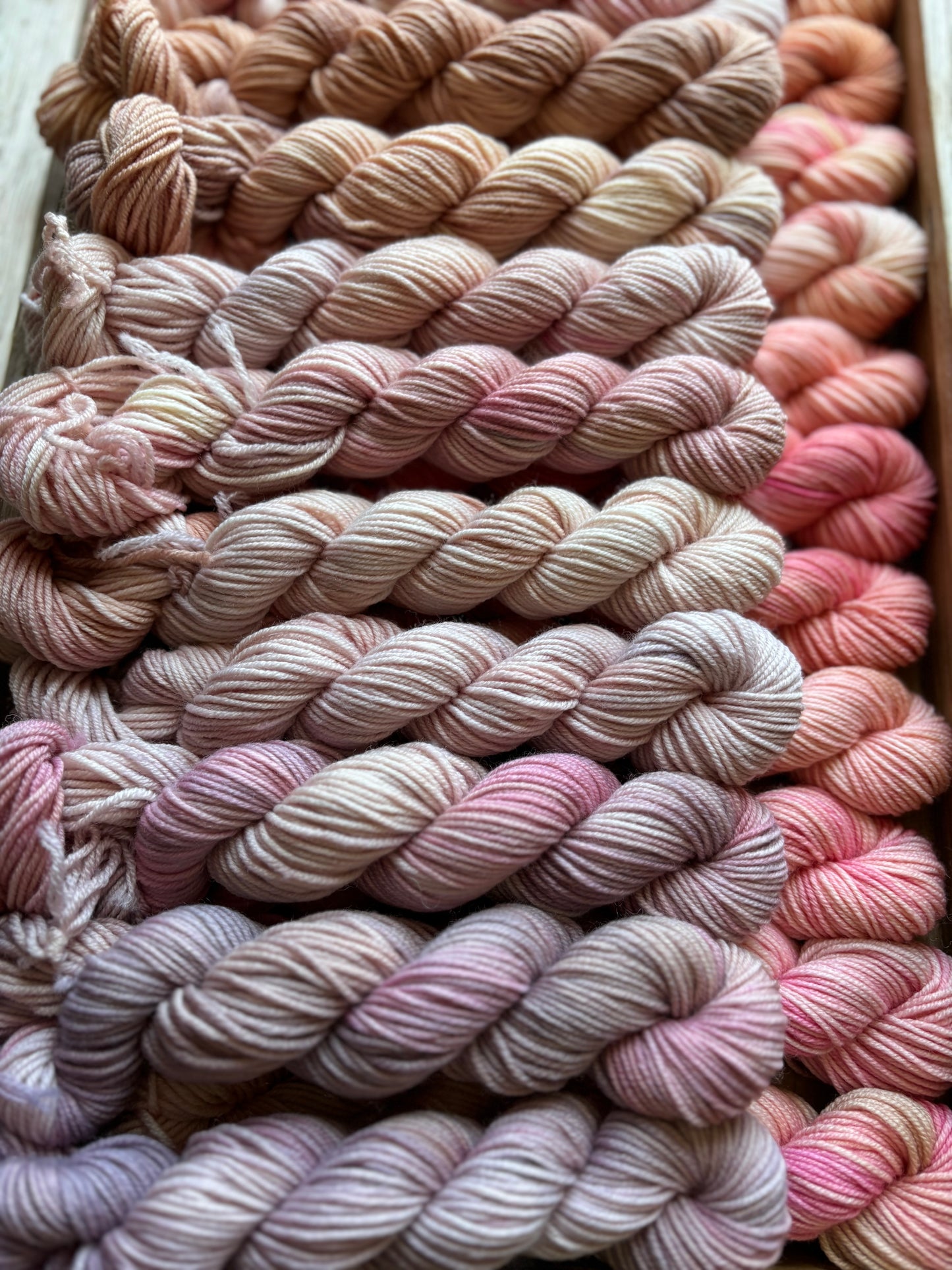 24 Skein Mini Yarn Fade - Squishy Sock Base