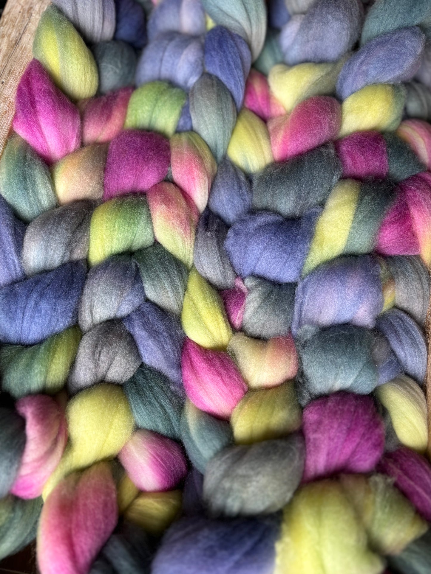 Northern Lights - 100 grams of Spinning Fibre