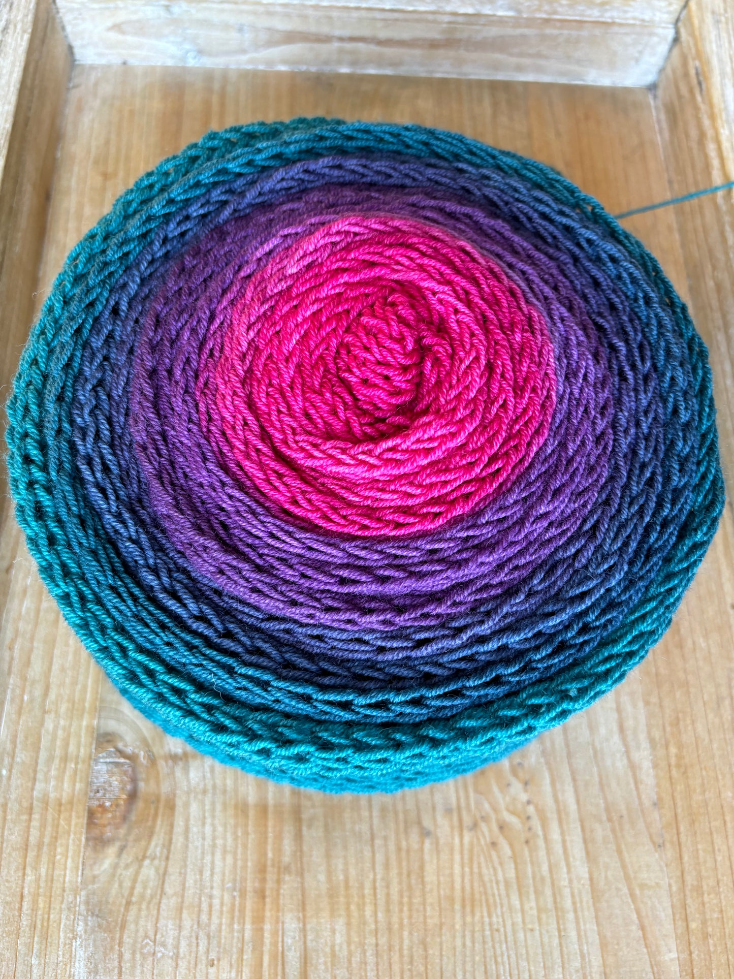 Hand Dyed Yarn Gradient
