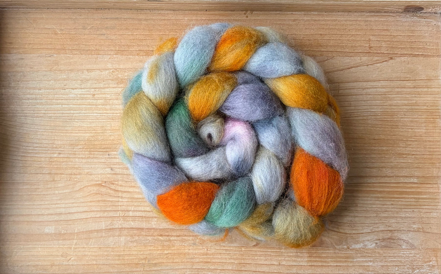 Hand Spun Yarn - 26 Micron Bluefaced Liecester Wool
