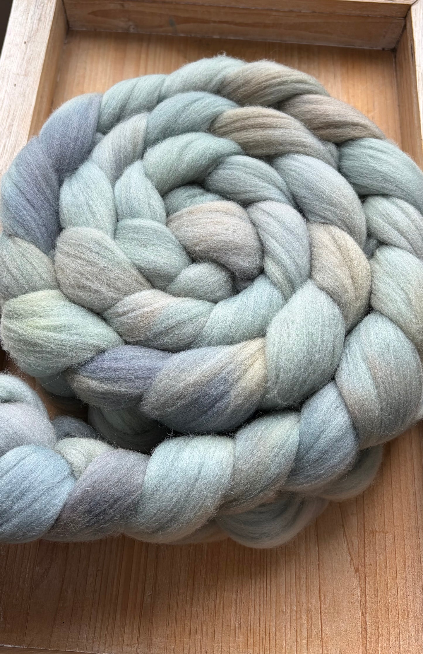 Targhee - 23 Micron - One of a Kind Batch - 100 grams of Spinning Fibre - Hand Dyed Combed Top