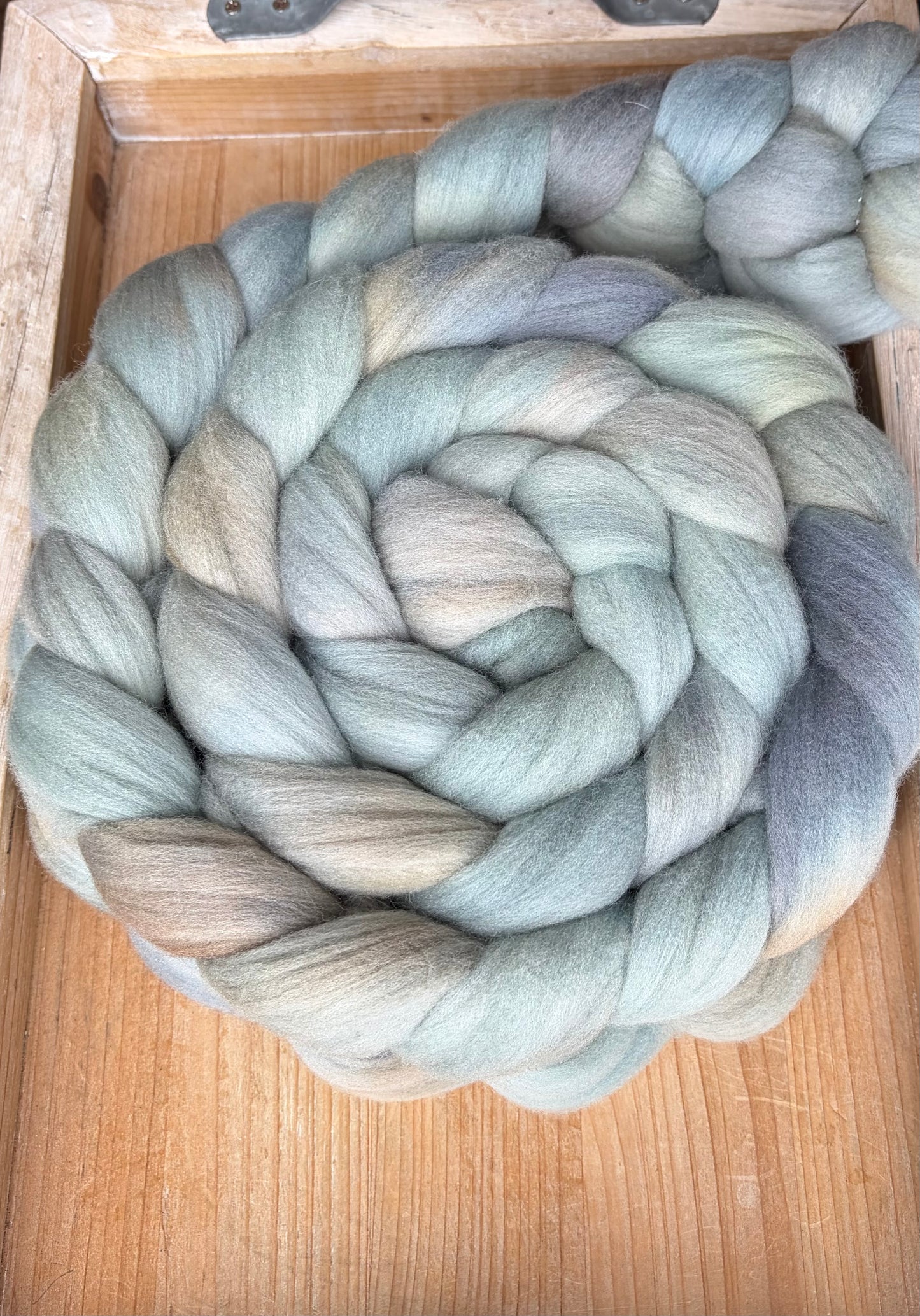 Targhee - 23 Micron - One of a Kind Batch - 100 grams of Spinning Fibre - Hand Dyed Combed Top
