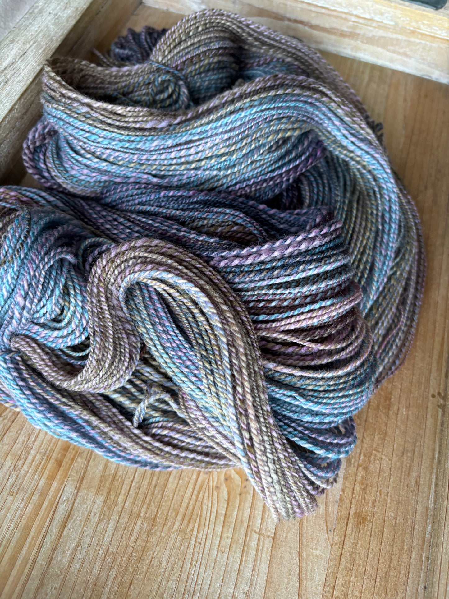 Hand Spun Yarn - 100% Untreated Merino Wool