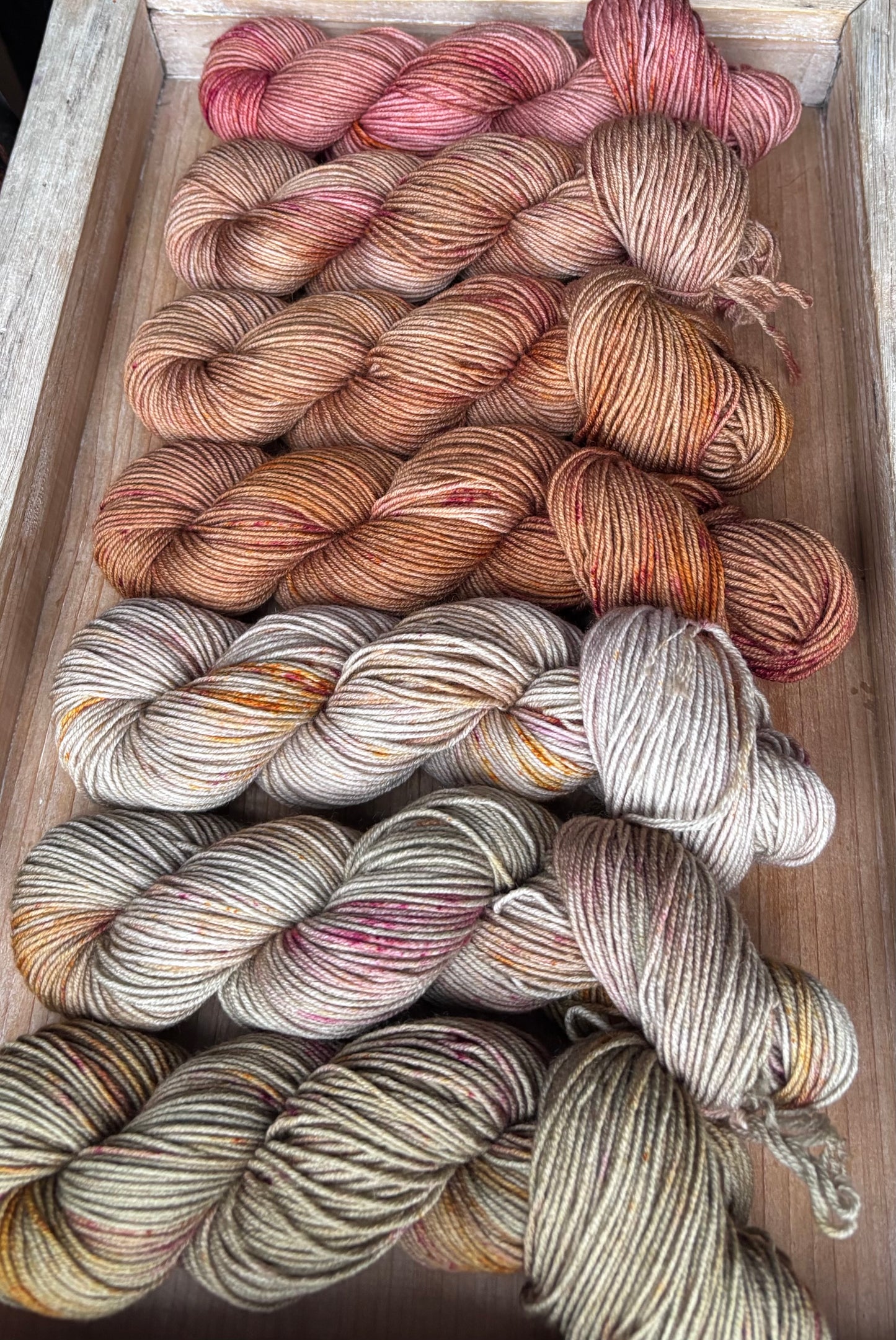 15 Skein Mini Yarn Fade - Squishy Sock Base