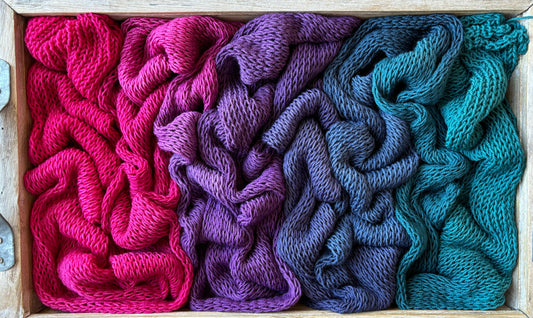 Hand Dyed Yarn Gradient