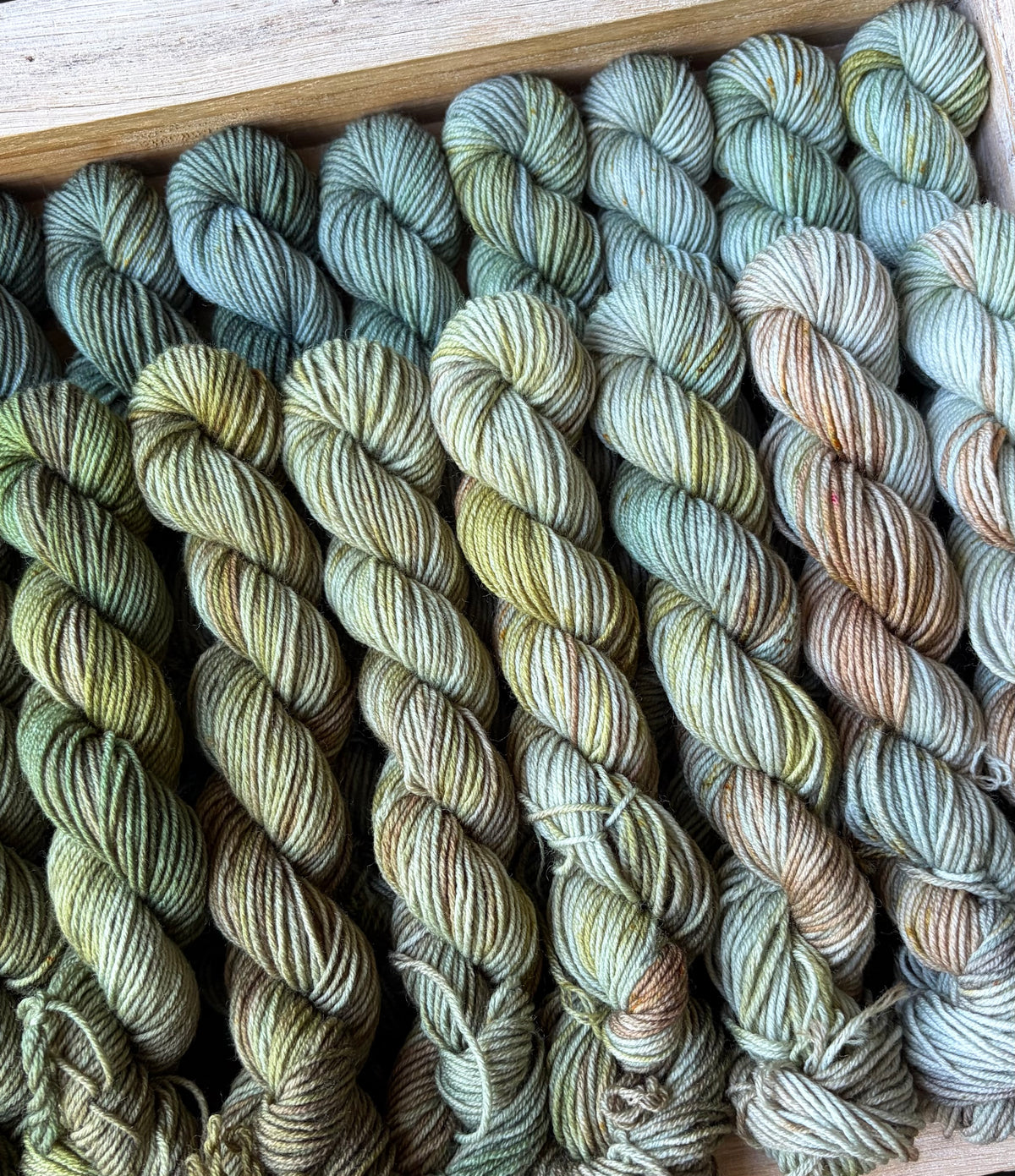 24 Skein Mini Yarn Fade - Squishy Sock Base