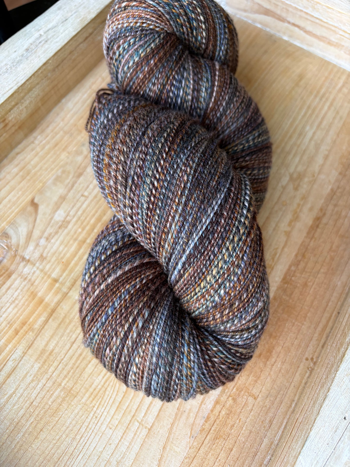 Hand Spun Yarn - 100% Superwash Merino Wool