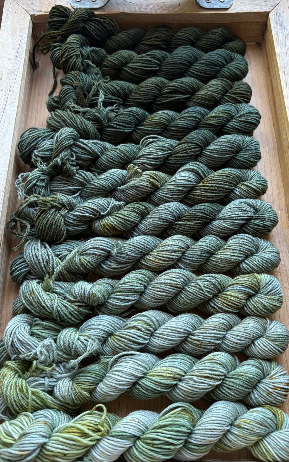 24 Skein Mini Yarn Fade - Squishy Sock Base