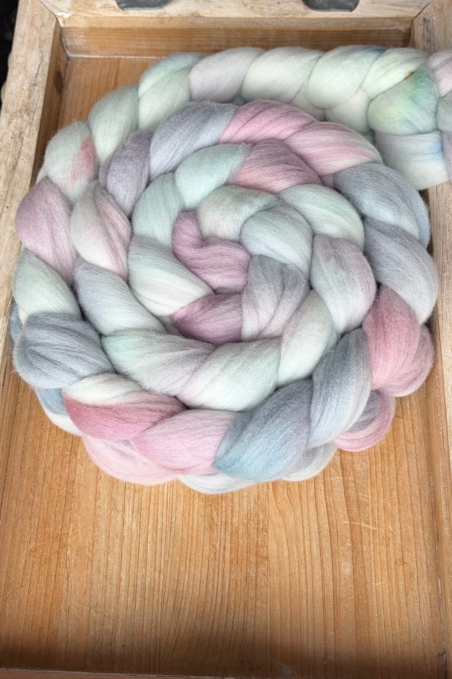Targhee - 23 Micron - One of a Kind Batch - 100 grams of Spinning Fibre - Hand Dyed Combed Top
